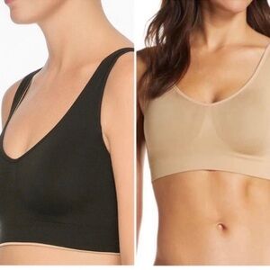 SPANX Breast of Both Worlds Reversible Comfort Wireless Bra Lined Womens 1X